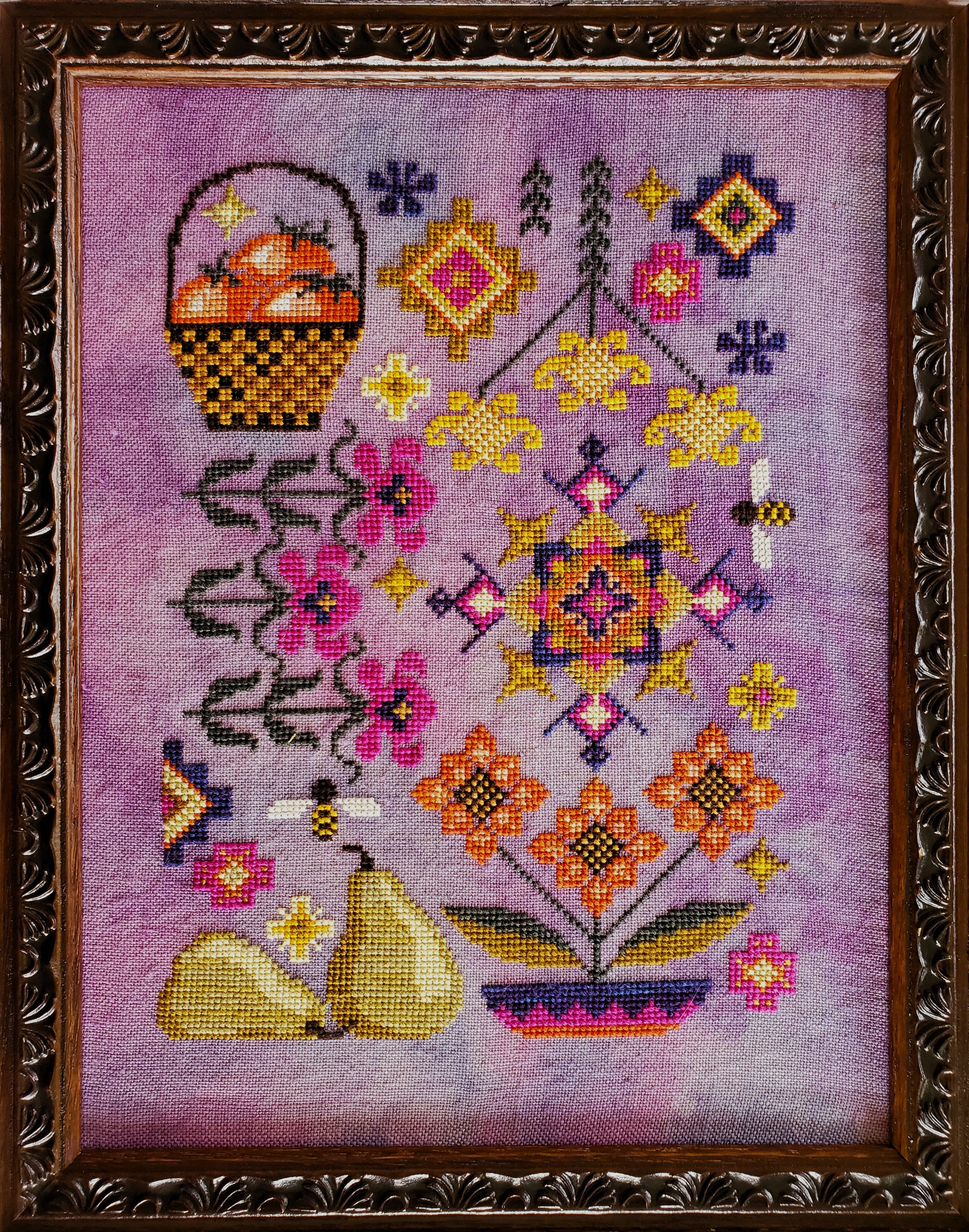 Summer Feels Cross Stitch Pattern