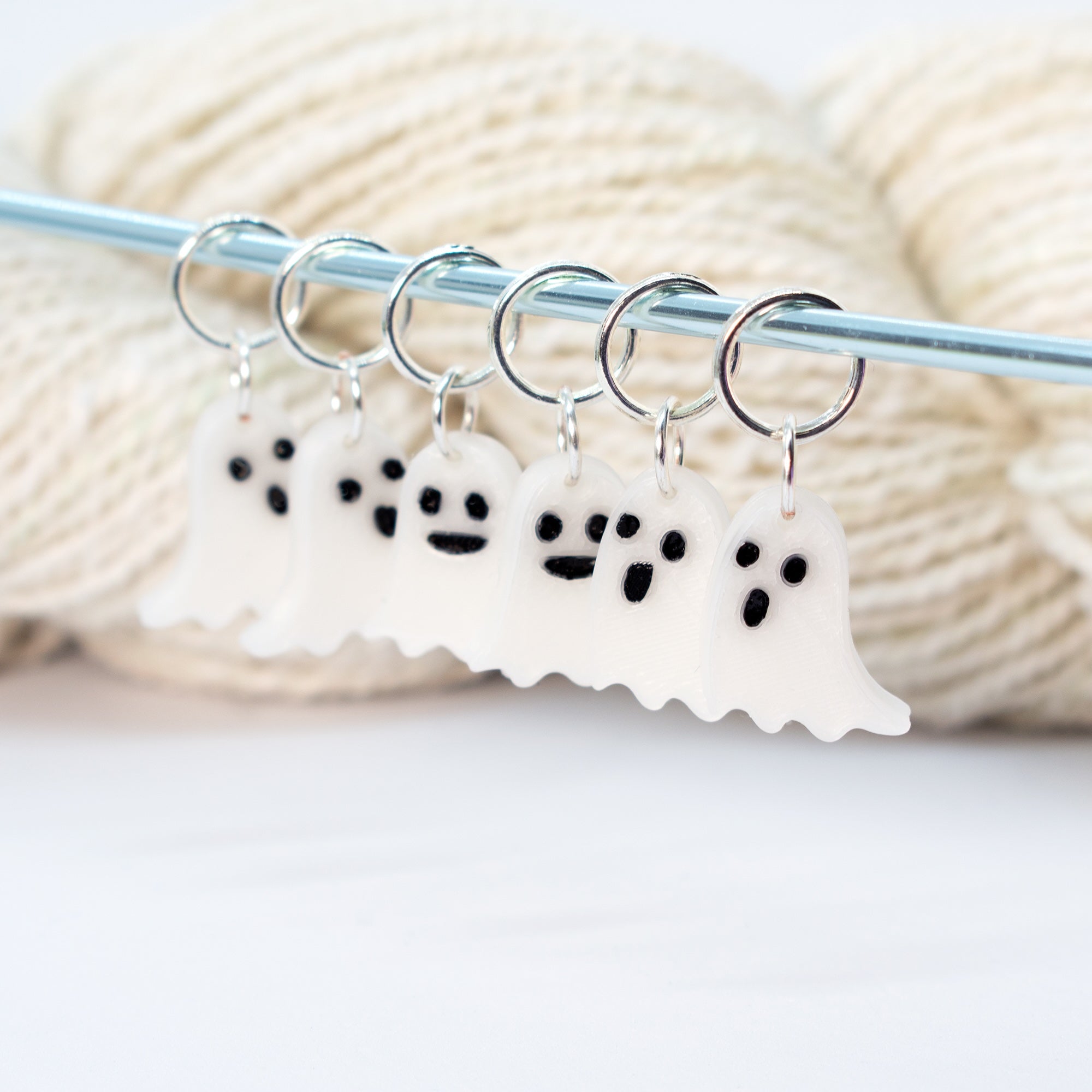 Glow in the Dark Spooky Stitch Markers