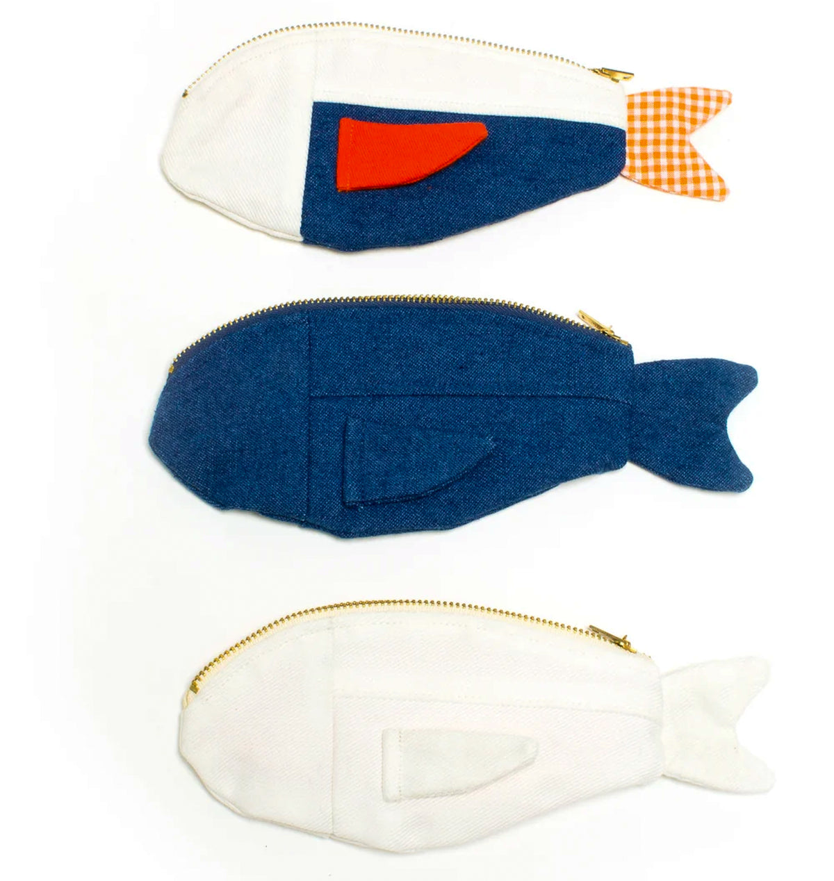 Cotton Twill Fish Pouch