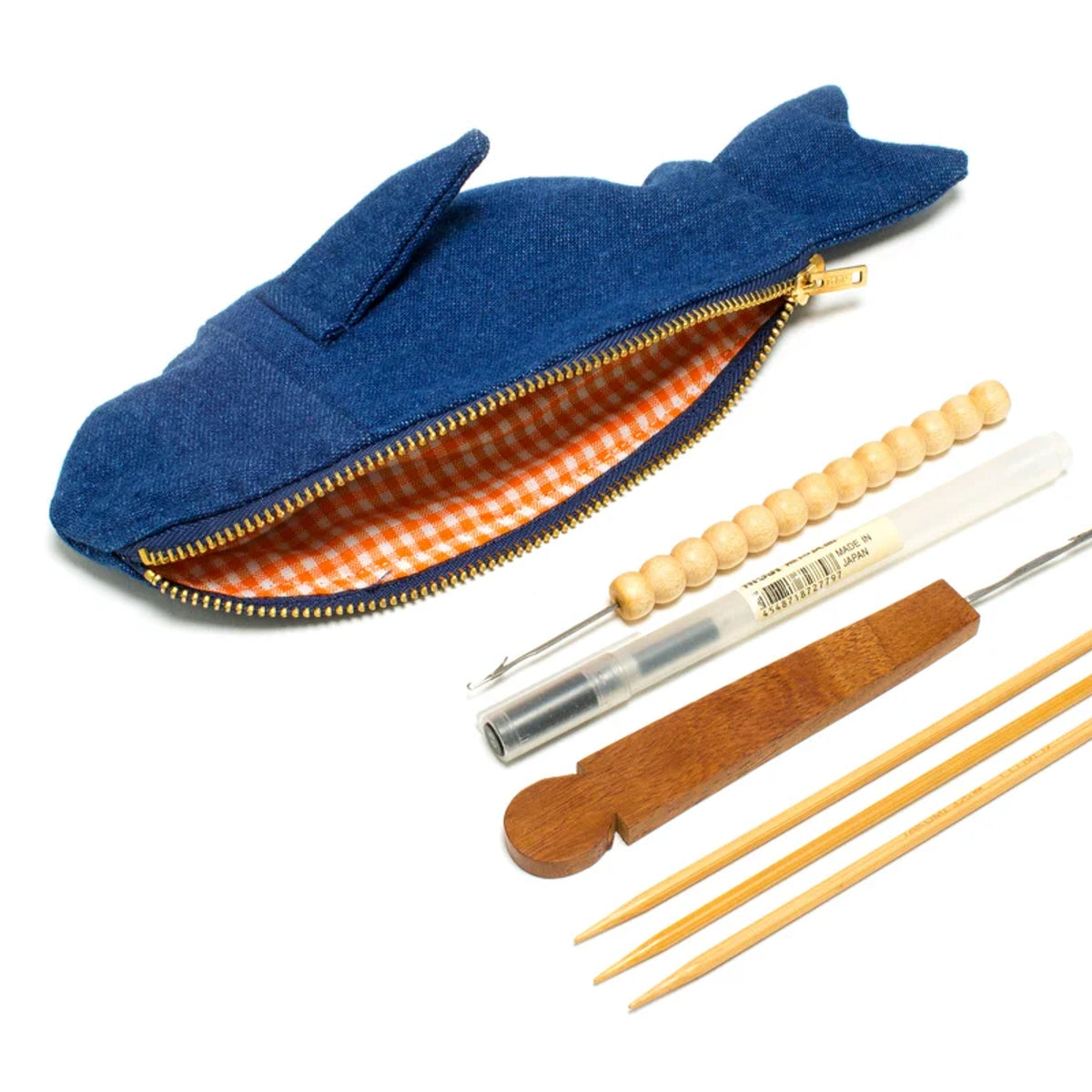 Cotton Twill Fish Pouch