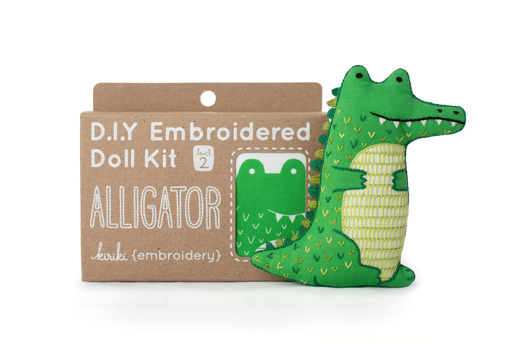 Embroidered Doll Kits