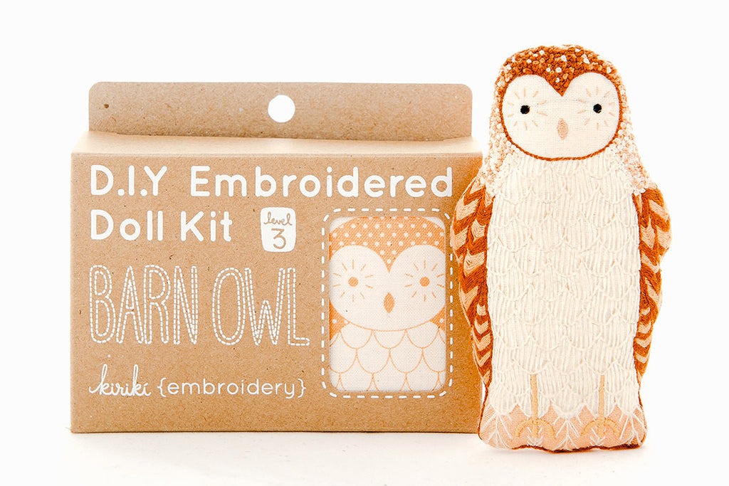 Embroidered Doll Kits