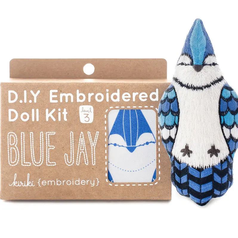 Embroidered Doll Kits