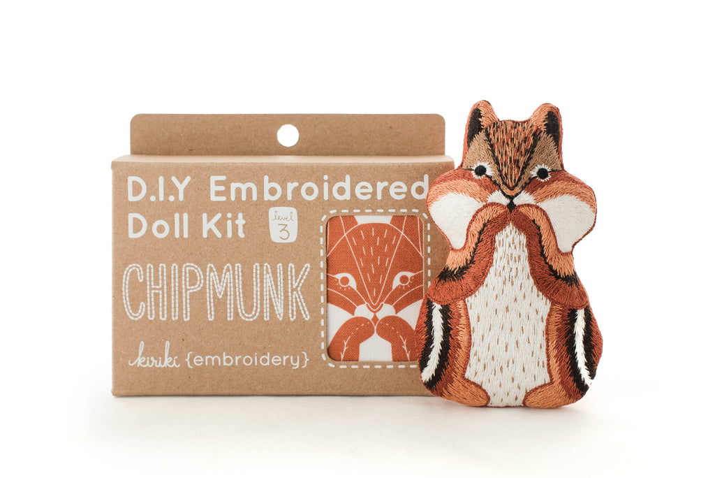 Embroidered Doll Kits