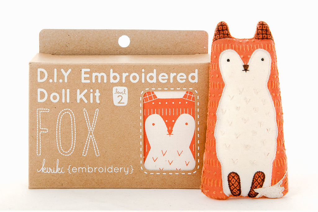 Embroidered Doll Kits