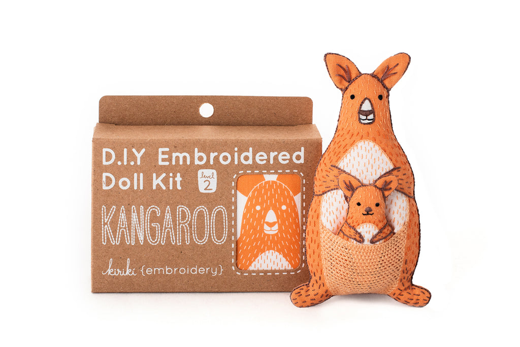 Embroidered Doll Kits