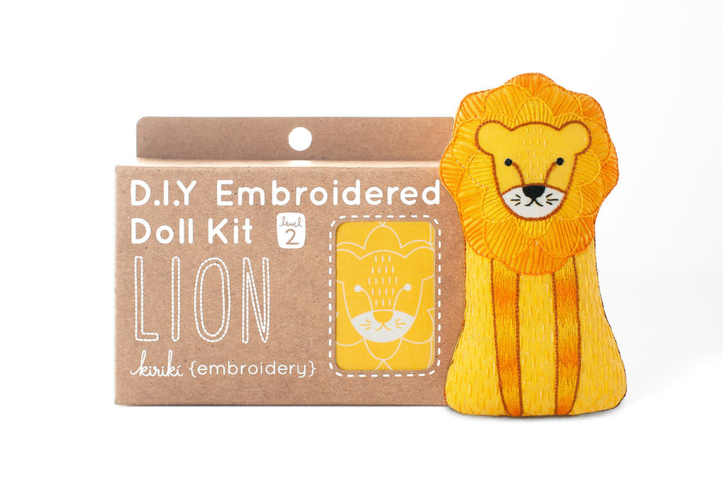 Embroidered Doll Kits