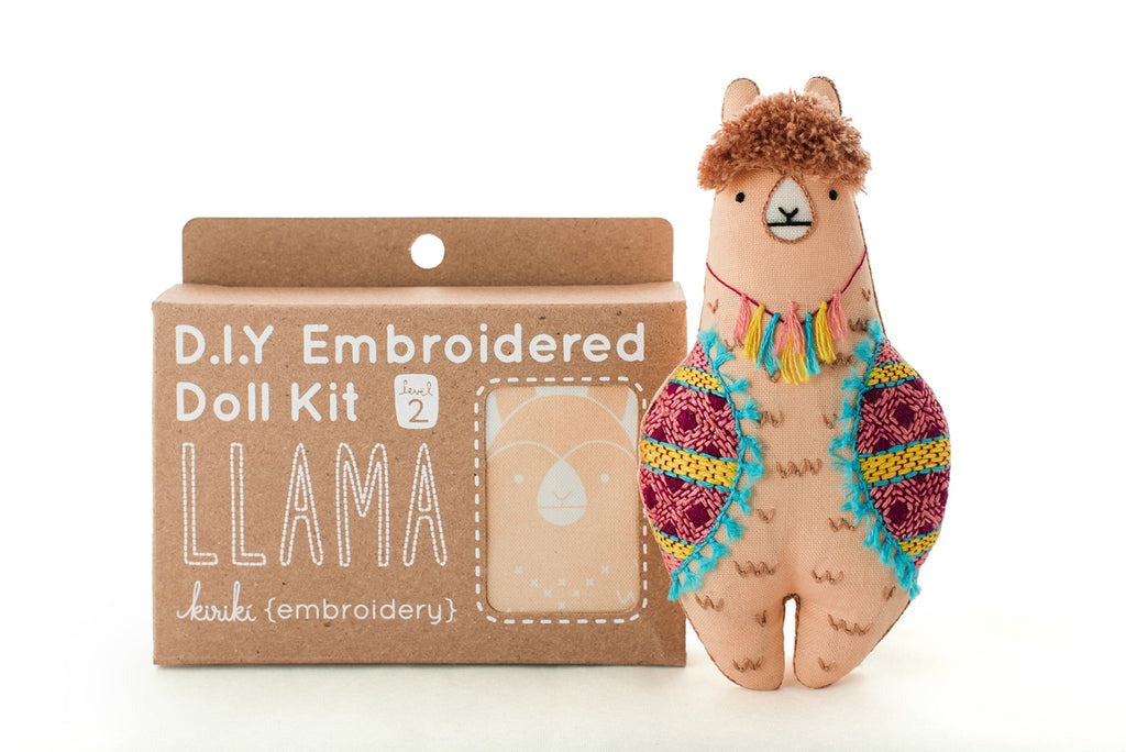 Embroidered Doll Kits