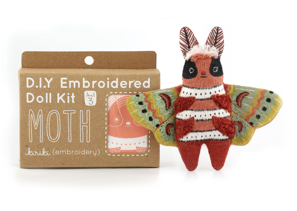 Embroidered Doll Kits