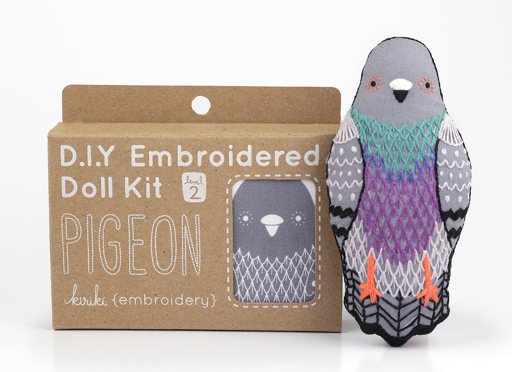 Embroidered Doll Kits