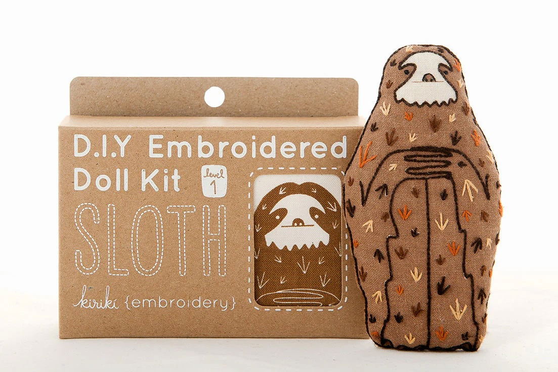 Embroidered Doll Kits
