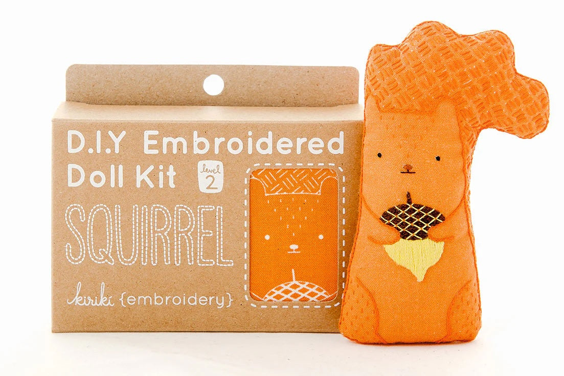 Embroidered Doll Kits
