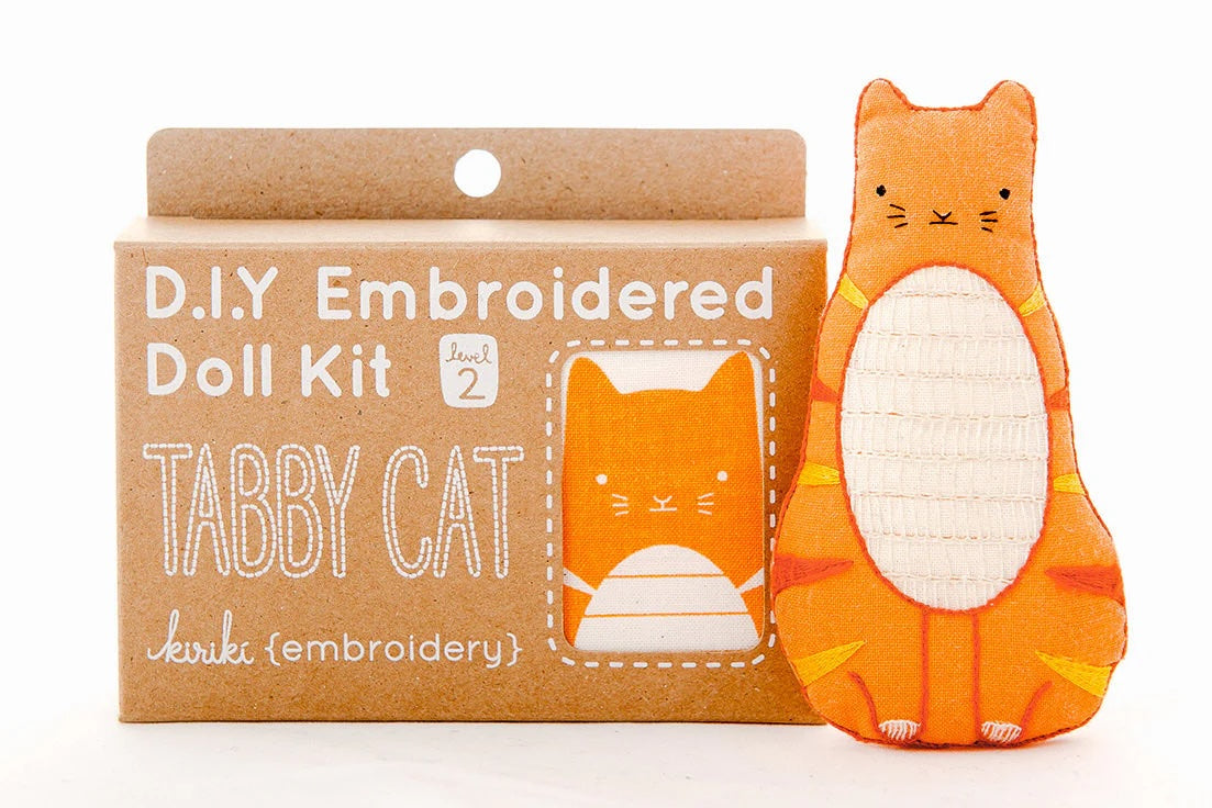 Embroidered Doll Kits