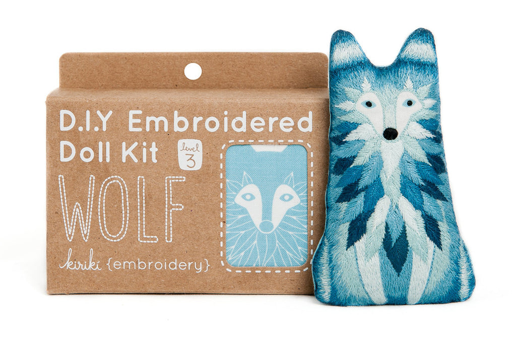 Embroidered Doll Kits