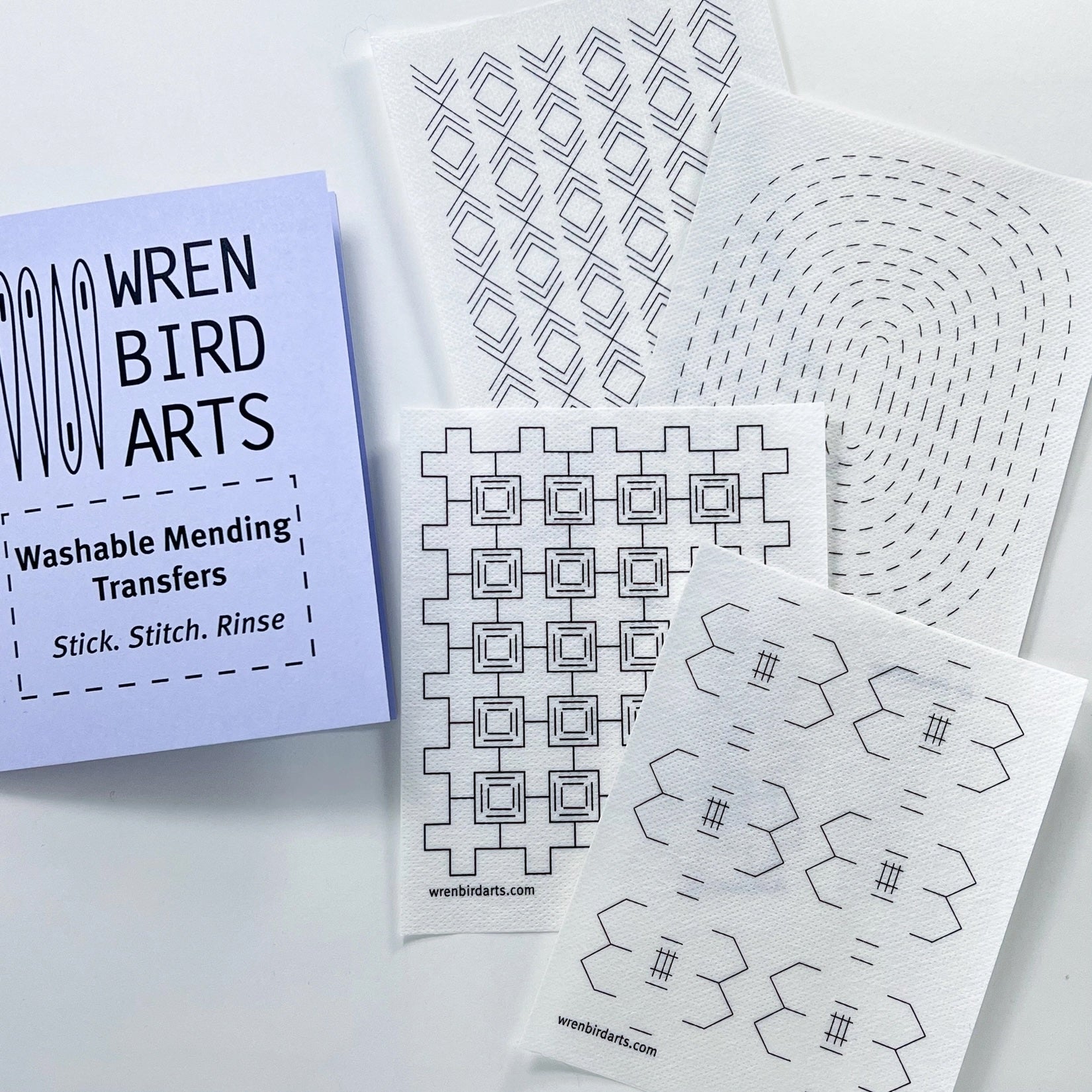 Washable Mending Transfers