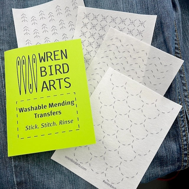 Washable Mending Transfers