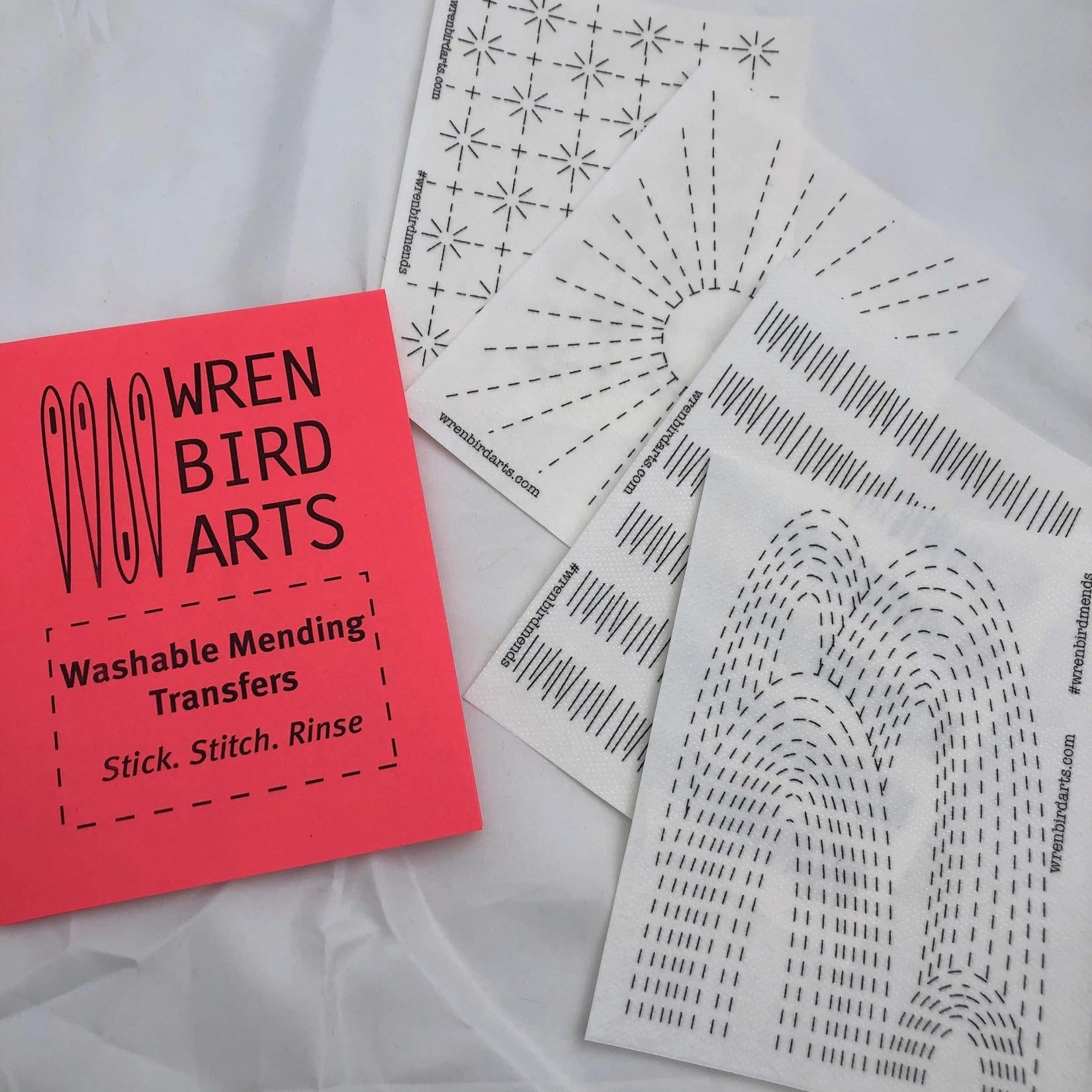 Washable Mending Transfers