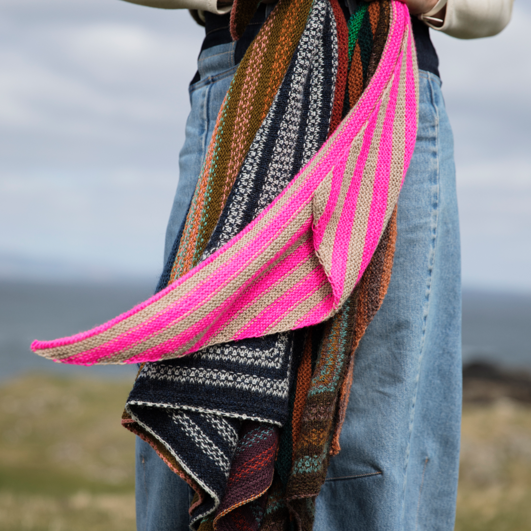 PRE-ORDER Shetland Shades: Stories in Wool by Gudrun Johnston
