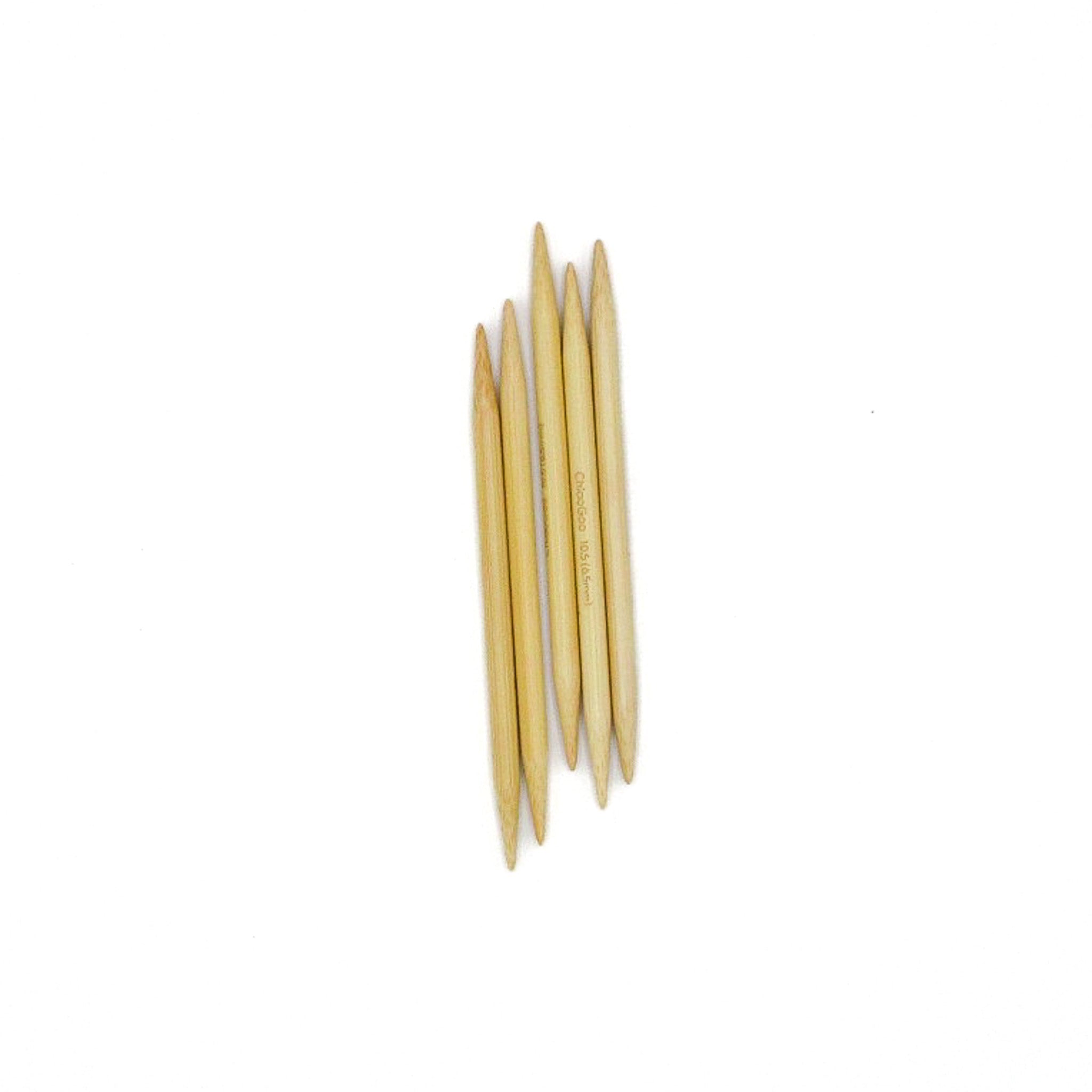 6" Bamboo Double-Pointed Needles (DPNs)