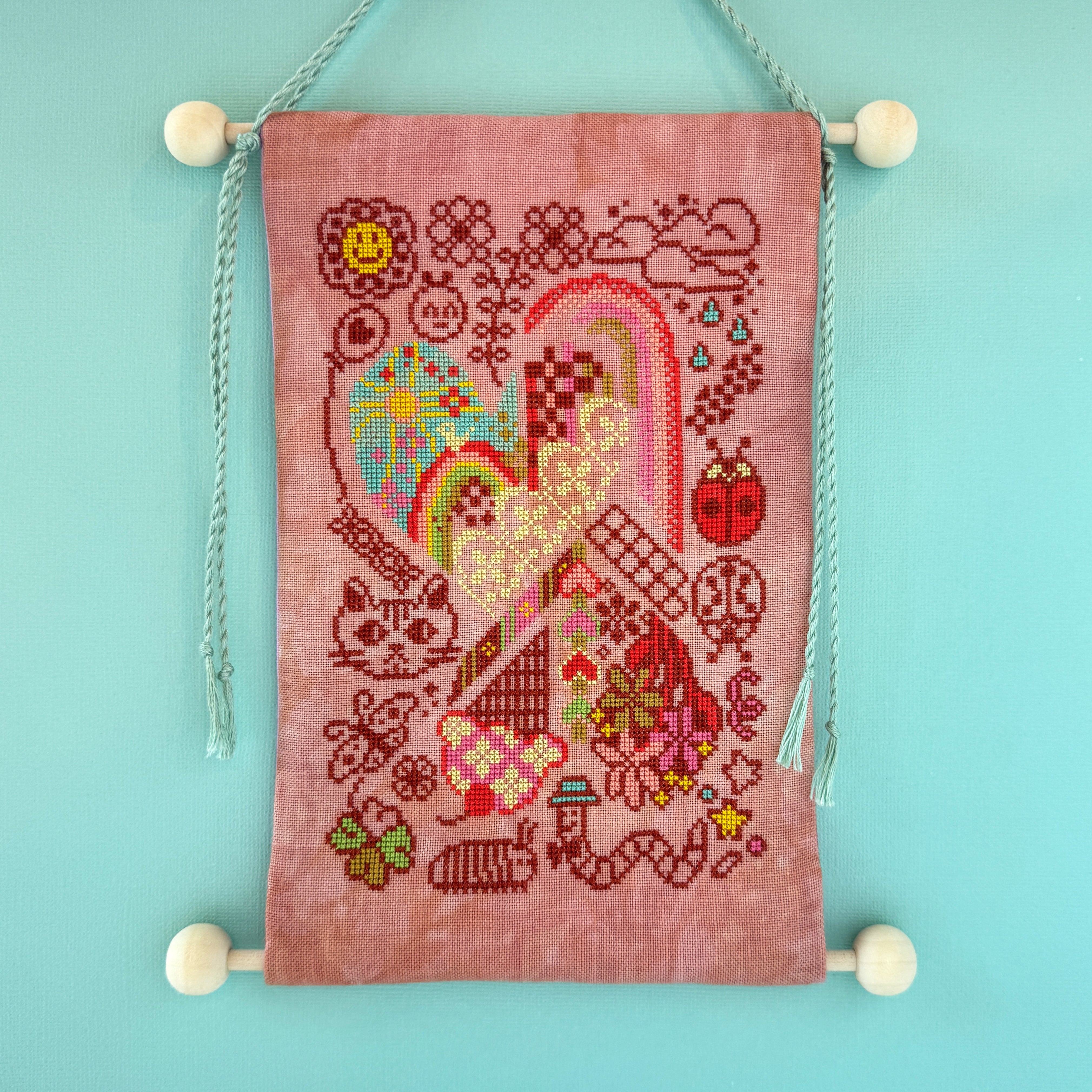 Circle Circle, Dot Dot Cross Stitch Pattern