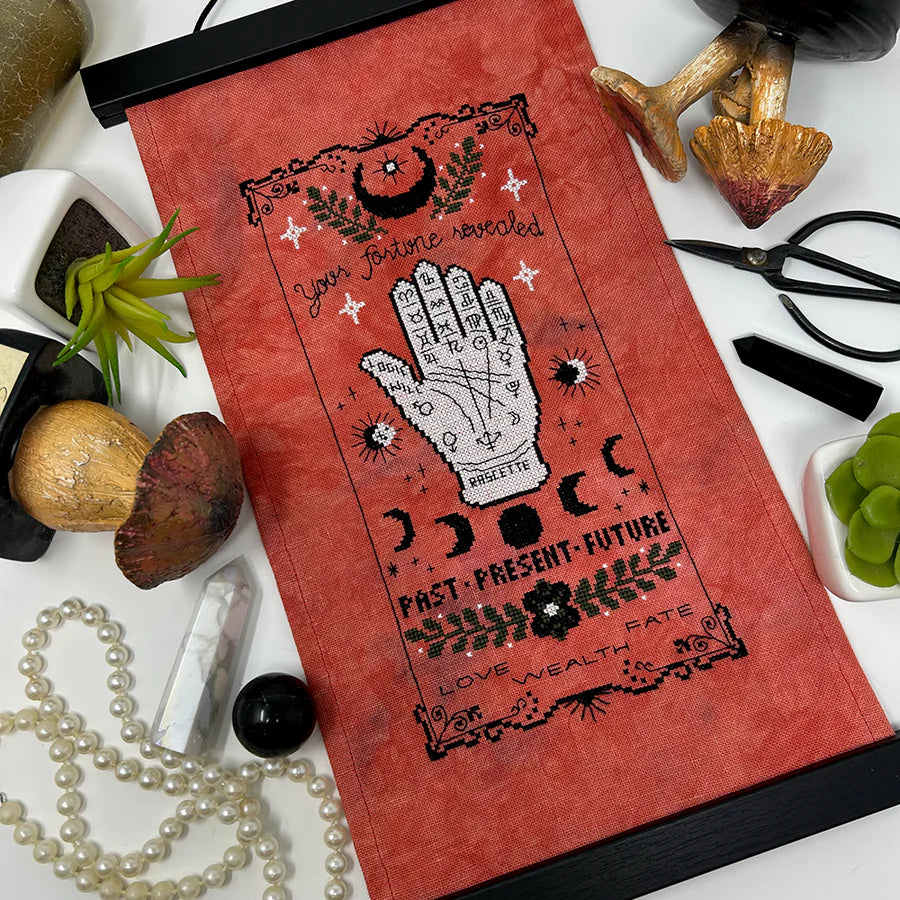 Palm Reading Cross Stitch Pattern
