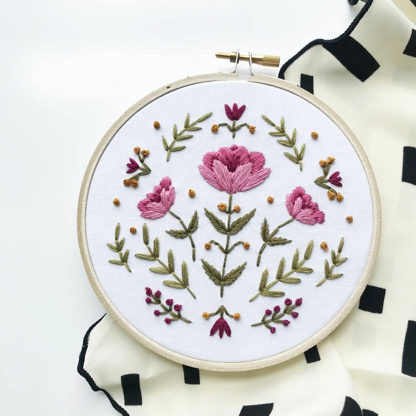 Floral Embroidery Kits