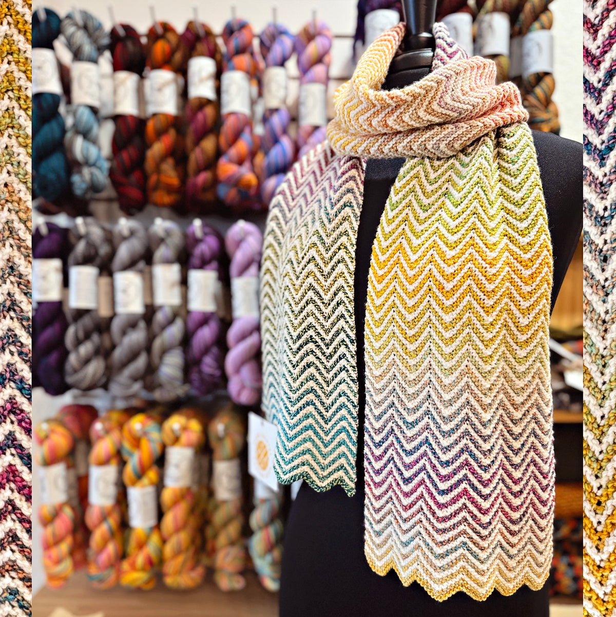 ZickZack Scarf by Christy Kamm