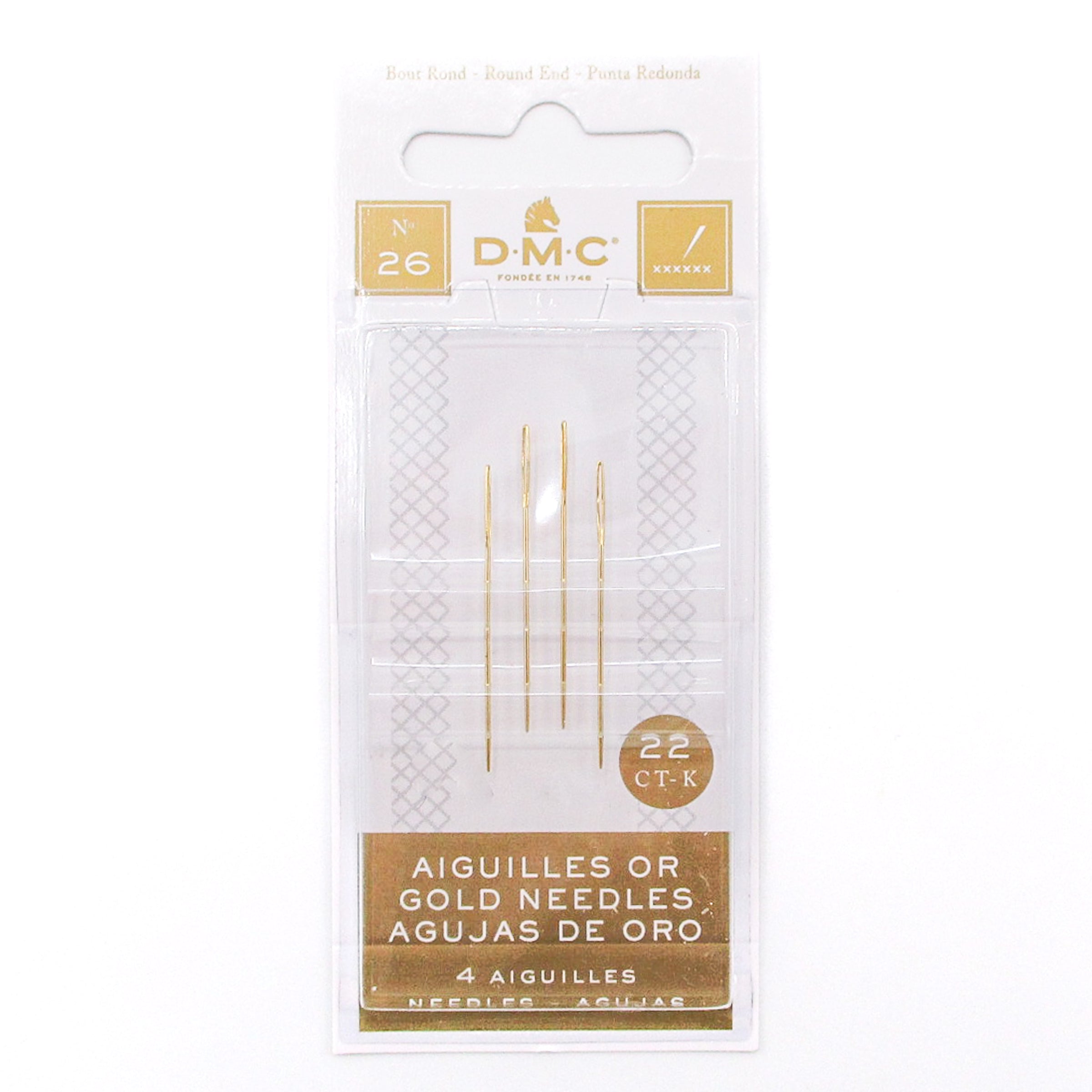 Cross Stitch Needles (size 26)