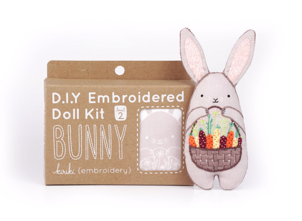 Embroidered Doll Kits